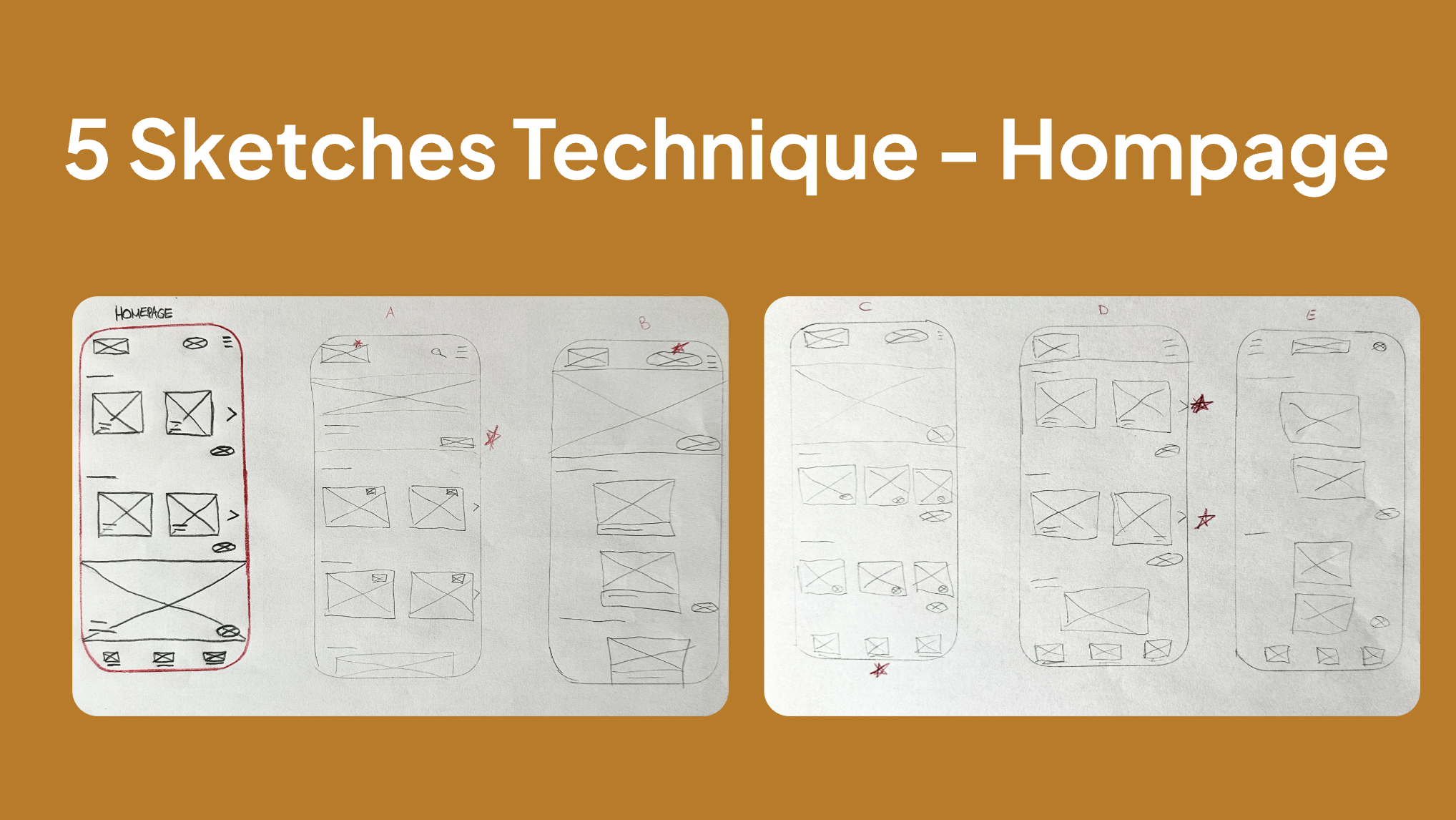 Five Sketches Technique - Homepage